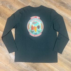 $59 TOMMY BAHAMA Ale Together Now Long Sleeve T-Shirt Mens Size Medium NWT